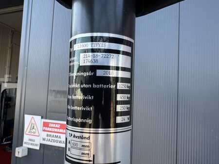 Wózek wysokiego podnoszenia 2018  Actil-Abeko L1600 (15)