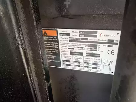 Wózek wysokiego podnoszenia 2015  Hyster S1.0 (5)