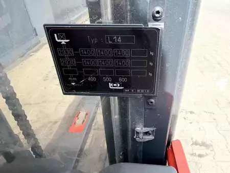 Wózek wysokiego podnoszenia  Linde L14 (10)