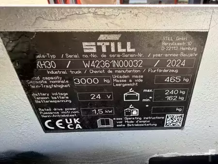 Elektromos raklapemelő 2024  Still EXH30 (2)