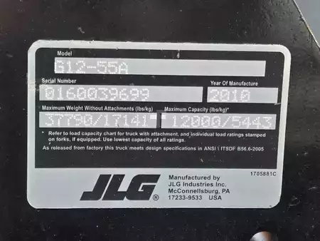 Telehandler Fixed 2010  JLG G12-55A (16)