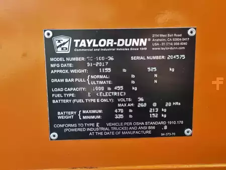Other 2017  TAYLOR-DUNN SC-100-36 (12)