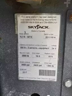 4-Wheel Electric 2017  Skyjack SJIII3219 (11)