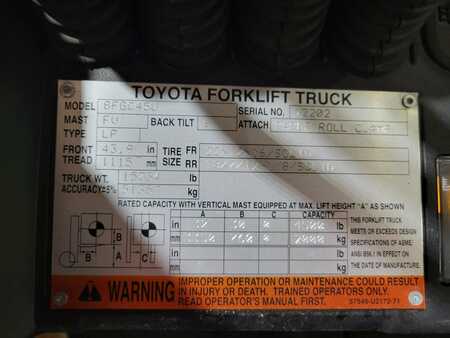 Diesel Forklifts 2016  Toyota 8FGC45U (16) 