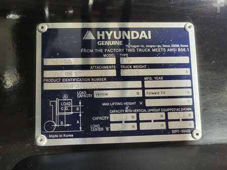 Carretilla elevadora diésel 2016  Hyundai 25L-9A (17)