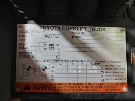 Diesel Forklifts 2016  Toyota 8FGC45U (16)