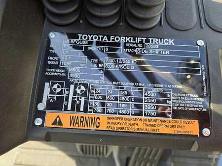 Diesel Forklifts 2024  Toyota 508FGU25 (16)