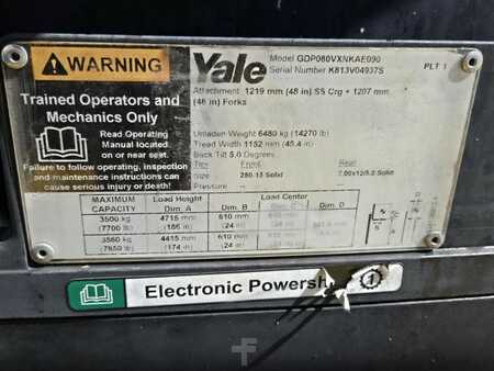 Diesel Forklifts 2018  Yale GDP080VX (15)