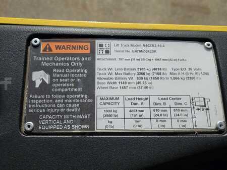 Reach Trucks 2019  Hyster N40ZR2 (12)