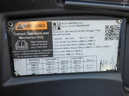 Reach Trucks 2019  Hyster N40ZRS2 (14)