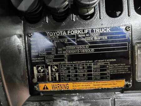 Propane Forklifts 2018  Toyota 8FGC35U-BCS (13)
