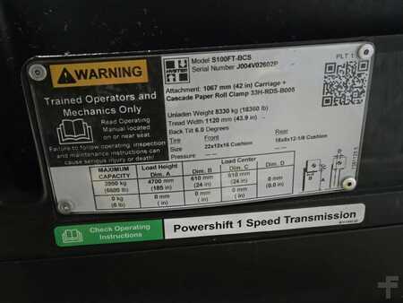 Propane Forklifts 2016  Hyster S100FTBCS (17)
