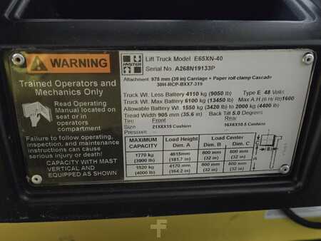 Diesel Forklifts 2016  Hyster E65XN-40 (15)