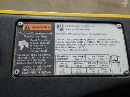 Reach Trucks 2019  Hyster N40ZR2 (12)