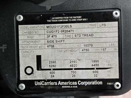Propane Forklifts 2015  Unicarriers CF60 (11)