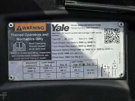 Reach Trucks 2019  Yale NDR035EB (14)