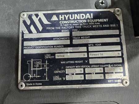 Carretilla elevadora GLP 2021  Hyundai 25L-7A (13)