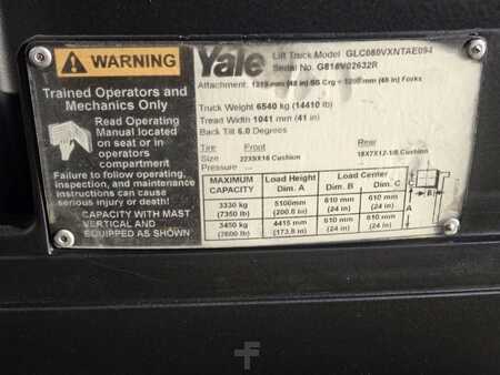 Propane Forklifts 2017  Yale GLC080VX (16)
