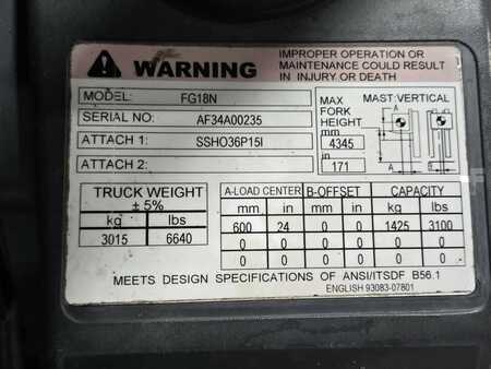Diesel Forklifts 2016  Mitsubishi FG18N (13)
