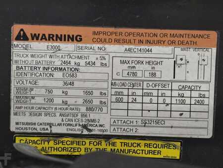 Diesel Forklifts 2018  CAT Lift Trucks E3000 (14)