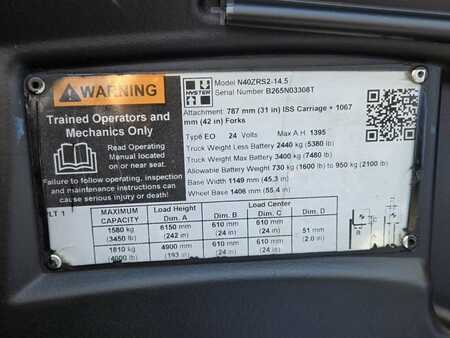 Reach Trucks 2019  Hyster N40ZRS2 (14)