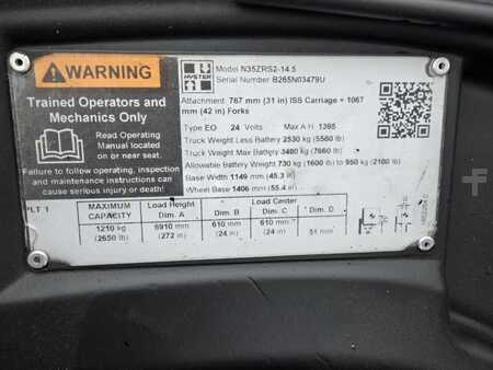 Reach Trucks 2020  Hyster N35ZRS2 (14)