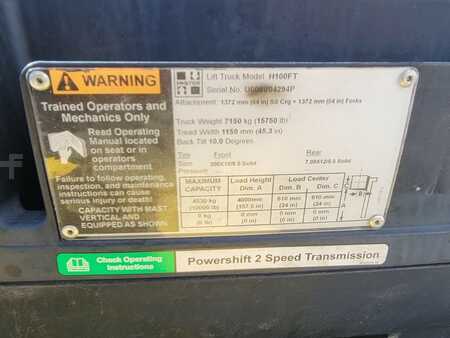 Propane Forklifts 2016  Hyster H100FT (11)