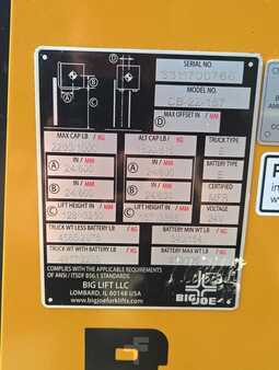 Apilador eléctrico 2022  Big Joe CB22-157 (13)