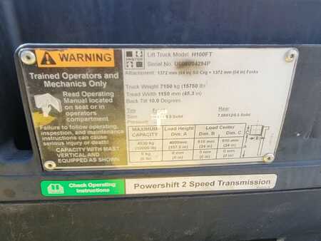 Propane Forklifts 2016  Hyster H100FT (11)