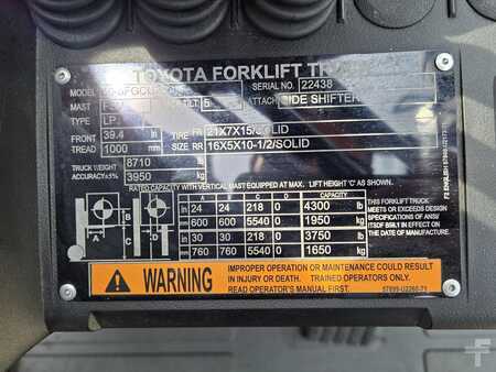 Propane Forklifts 2024  Toyota 508FGCU25 (16)