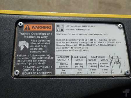 Montacargas Retráctil 2019  Hyster N40ZR2 (12)