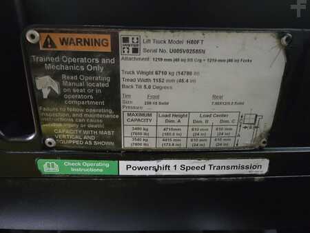 Montacargas diésel 2015  Hyster H80FT (12)