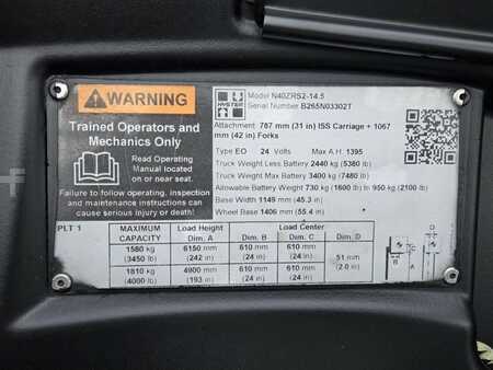 Carretilla retráctil 2019  Hyster N40ZRS2 (14)