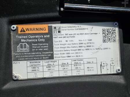 Reach Trucks 2018  Hyster N30ZDR2 (13)