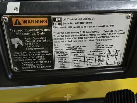 Montacargas diésel 2010  Hyster J50XN (16)