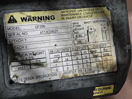 Propane Forklifts 2021  CAT Lift Trucks GP30N (14)