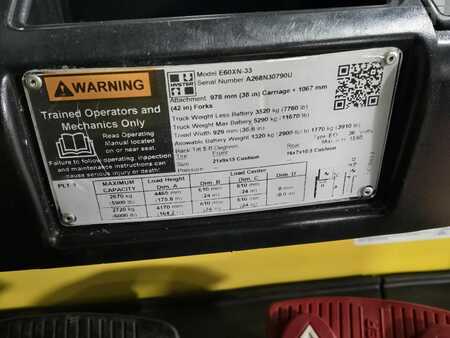 Montacargas diésel 2020  Hyster E60XN (16)
