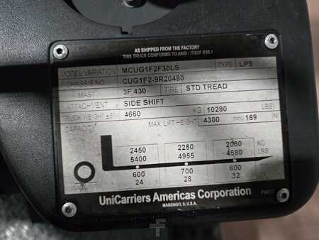 Propane Forklifts 2015  Unicarriers CF60 (11)