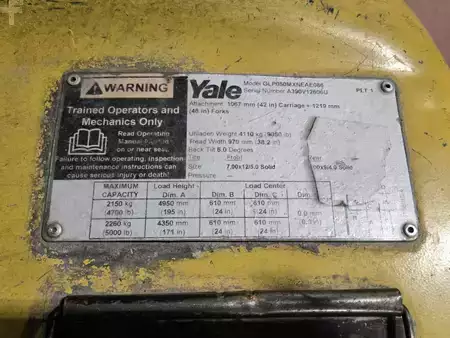 Propane Forklifts 2020  Yale GLP050MXNEAE086 (10)