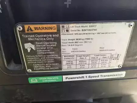 Propane Forklifts  Hyster S50CT (13)