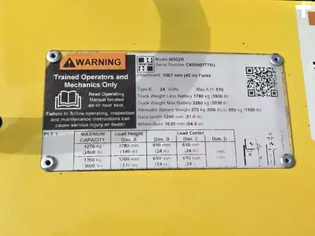 Montacargas Eléctrico (4 ruedas) 2020  Hyster W30ZR (12)