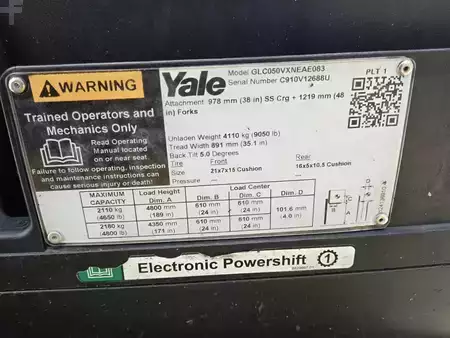 Propane Forklifts  Yale GLC050VXNEAE083 (13)