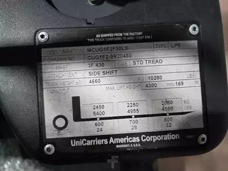 Montacargas GLP 2015  Unicarriers MCUG1F2F30LS (11)