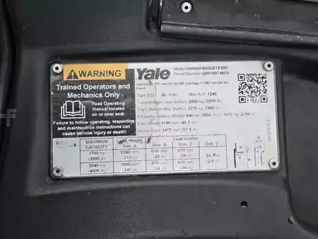 Turret Truck 2021  Yale NR045EBNS36TE095 (14)
