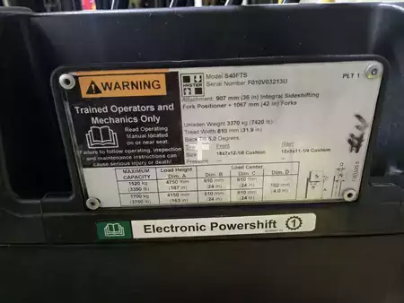 Propane Forklifts 2020  Hyster S40FTS (13)