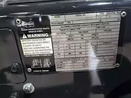 Propane Forklifts 2017  Doosan G25N-7 (17)