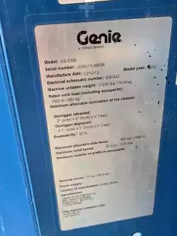 Montacargas Todo Terreno 2013  Genie GS-5390RT (10)