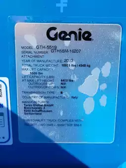 Manipulador Telescópico fijo 2023  Genie GTH-5519 (18)