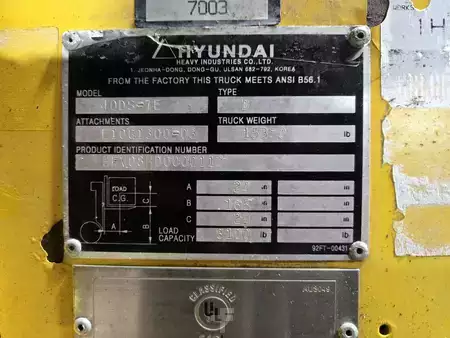 Montacargas diésel 2013  Hyundai 40DS-7E (13)