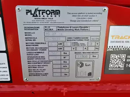 Other 2025  TRACKED LIFTS 27.14 (17)